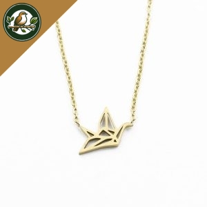 COLLIER OISEAUX - PENDENTIF ORIGAMI